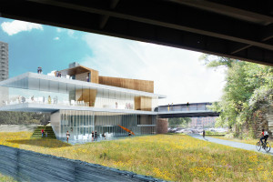 Concept Plan for Water Works Park in Downtown Minneapolis